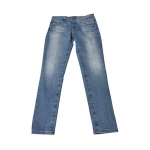 AG Adriano Goldschmied AG-ED Denim Straight Leg Jeans Light Wash Blue 29R L28